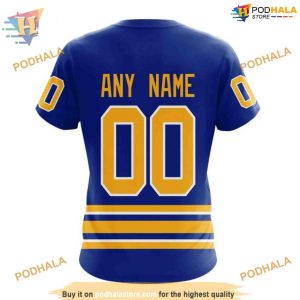 Personalized 2023 Home Kits NHL Buffalo Sabres 3D Hoodie Trendy Apparel 4