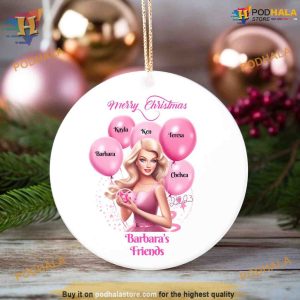 Personalized Barbie Style Ornament Fashionistas Dream Funny Christmas Ornaments 3
