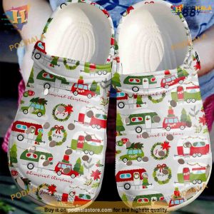 Personalized Camping 3D Print Crocs, Funny Christmas Gift Ideas