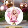 Personalized Chic Barbie-Inspired Ornament, Family Christmas Ornaments