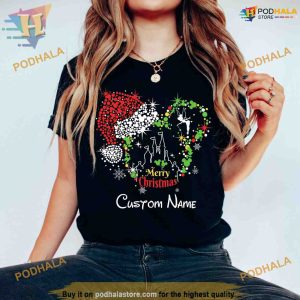 Personalized Custom Disney Merry Christmas Shirt Best Family Christmas Gifts 5