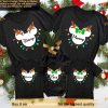 Personalized Disney Christmas Deer Shirt, Disney 2023 Christmas, Disney Family Matching Tee