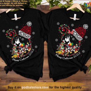 Personalized Disney Christmas Shirts, 2023 Christmas Disney Vacation, Xmas Family Gifts