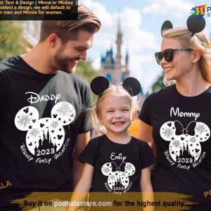 Personalized Disney Family Trip Shirts, Disneyworld Family 2023, Disney Squad T-Shirt