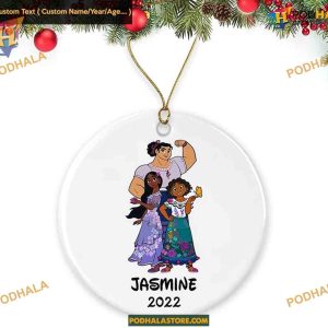 Personalized En-Canto Luisa Ornament, Isabela Ornament, Mirabel 2023 Ornament
