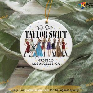 Personalized Eras Tour Ornament Taylors Christmas Decor Swiftie Gift 2
