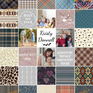 Personalized Family Photo Collage Blanket Mom Grandma Friend Baby Pet Memory Keepsake Gift 4