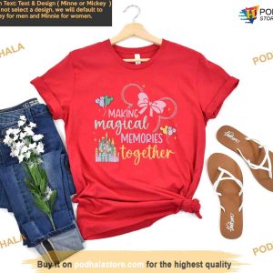 Personalized Making Magical Memories Disney Shirt Disney Castle Shirt Great Christmas Gifts For Mom 2