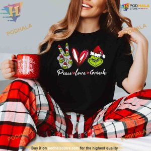 Personalized Merry Xmas Grinch Unisex Shirt, Grinch Christmas Shirt