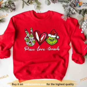 Personalized Merry Xmas Grinch Unisex Shirt Grinch Christmas Shirt 2
