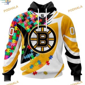 Personalized NHL 2021 Conceptual Boston Bruins Hoodie 3D Innovative Bruins Merch 1