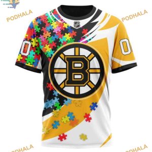 Personalized NHL 2021 Conceptual Boston Bruins Hoodie 3D Innovative Bruins Merch 3