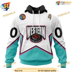Personalized NHL All Star Western 2023 Ducks Apparel Hoodie 3D 1