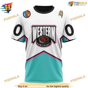 Personalized NHL All Star Western 2023 Ducks Apparel Hoodie 3D 3