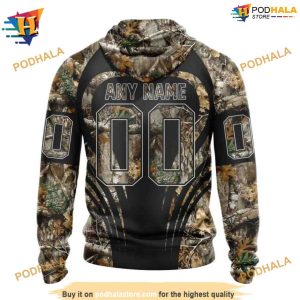 Personalized NHL Camo Hunting Special Mighty Ducks Hoodie 3D 2