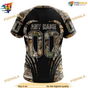Personalized NHL Camo Hunting Special Mighty Ducks Hoodie 3D 4
