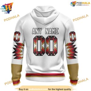 Personalized NHL Classic Paisley Style Anaheim Ducks Apparel Breast Cancer Hoodie 3D 2