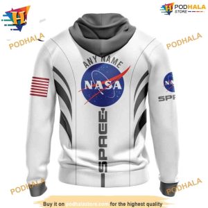 Personalized NHL Space Force NASA Design Ducks Hockey Hoodie 3D 2