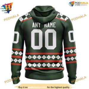 Personalized NHL St Patrick's Day Hockey Ducks Apparel Hoodie 3D 2