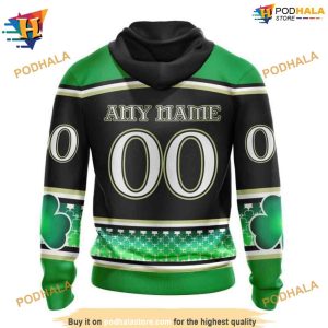 Personalized NHL St Patrick's Day Unisex Kits Anaheim Ducks Hoodie 3D 2