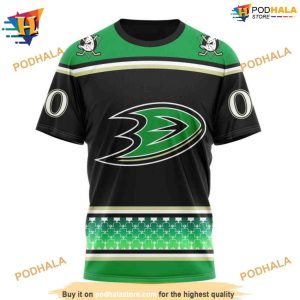 Personalized NHL St Patrick's Day Unisex Kits Anaheim Ducks Hoodie 3D 3