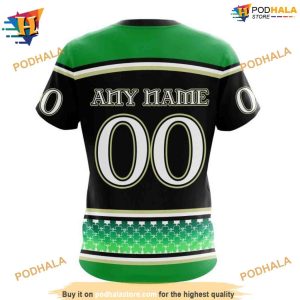 Personalized NHL St Patrick's Day Unisex Kits Anaheim Ducks Hoodie 3D 4