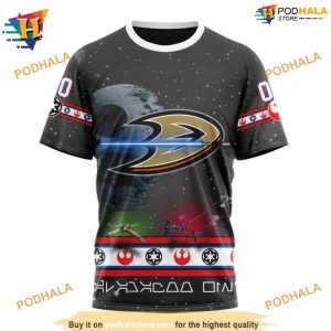Personalized NHL Star Wars Design Unique Anaheim Ducks Apparel Hoodie 3D 3