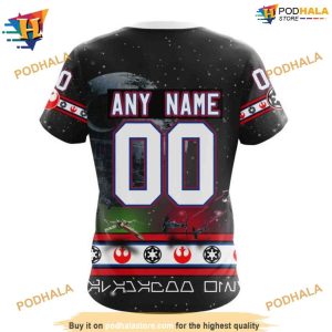 Personalized NHL Star Wars Design Unique Anaheim Ducks Apparel Hoodie 3D 4