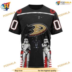 Personalized NHL Star Wars May The 4th Anaheim Ducks Hoodie 3D 3