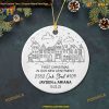 Personalized New Apartment Ceramic Ornament, 2023 Christmas Decoration