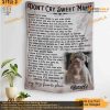 Personalized Pet Memory Blanket, Dog Loss Gift, Custom Photoized Pet Memorial