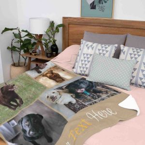 Personalized Photo Collage Blanket Family Memories Gift Christmas Gift 5