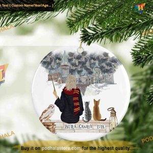 Pet Love Personalized Cat and Owner Holiday Ornament, Furry Festivities
