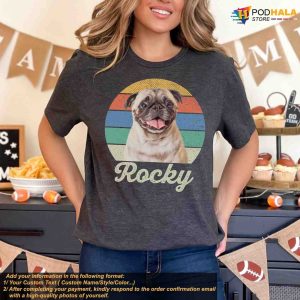 Pet Photo Personalized T Shirt Custom Christmas Shirt for Pet Lovers 3