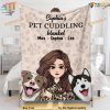 Pet Snuggles, Personalized Cat Fleece Blanket, Funny Christmas Ideas