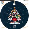 Pharmacy Themed Custom Christmas Tree Ornament 2023, Pharmacist Gift