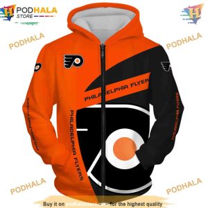 Philadelphia Flyers 3D Hoodie Hooded Long Sleeve Fan Apparel 1