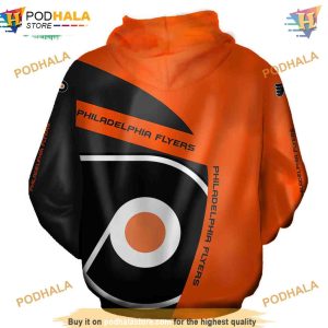 Philadelphia Flyers 3D Hoodie Hooded Long Sleeve Fan Apparel 2