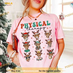 Physical Therapy Shirt Christmas Physical Therapist Sweatshirt PTA DPT Xmas Gift For PT 2