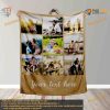 Picture Blanket, Custom Family Collage, Dog Photo Face Blankets