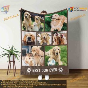 Picture Blanket With Text Personalized Photo Collage Best Friend Christmas Gift 7