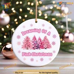 Pink Christmas Ornament, Barbie Dream Decoration