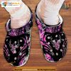 Pink Deer Couple Pink Forest Hunting Crocs, Deer Hunter Funny Christmas