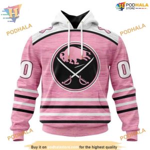 Pink Fight Breast Cancer Special NHL Buffalo Sabres 3D Hoodie Unique Design 1