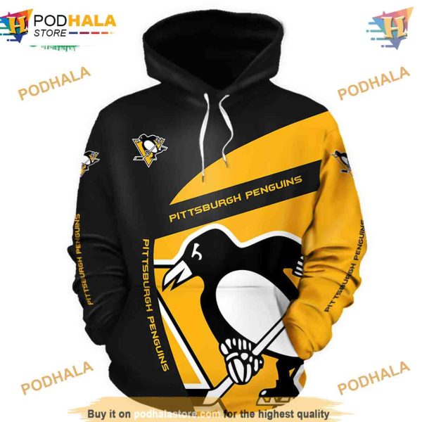 Pittsburgh Penguins 3D Hoodie, Hooded Long Sleeve & Fan Gifts