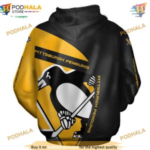 Pittsburgh Penguins 3D Hoodie Hooded Long Sleeve Fan Gifts 3