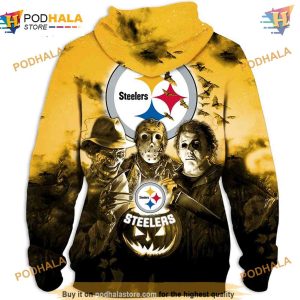 Pittsburgh Steelers 3D Hoodie Halloween Horror Night Fan Gift 2
