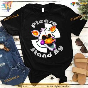 Please Stand By Five Nights At Freddys Shirt For Women Men 2