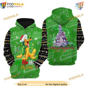 Pluto Dog Disney Christmas 3D Hoodie Trending Apparel 4