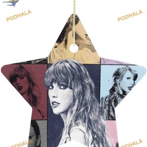 Pop Culture Fan 2023 Taylor Swift Ornament, Family Christmas Tree Decoration